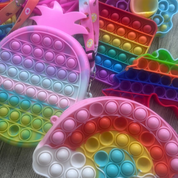 Colorful Pop It Fidget Toy Set - Picture 3 of 4